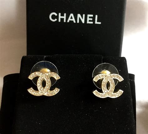 chanel cc earrings|chanel cc earrings original.